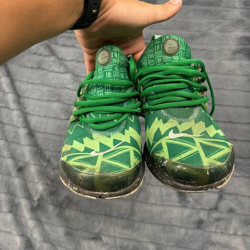 Nike Air Presto Naija Pine Green Green Strike Mens Size M CJ1229-300 Sneaker